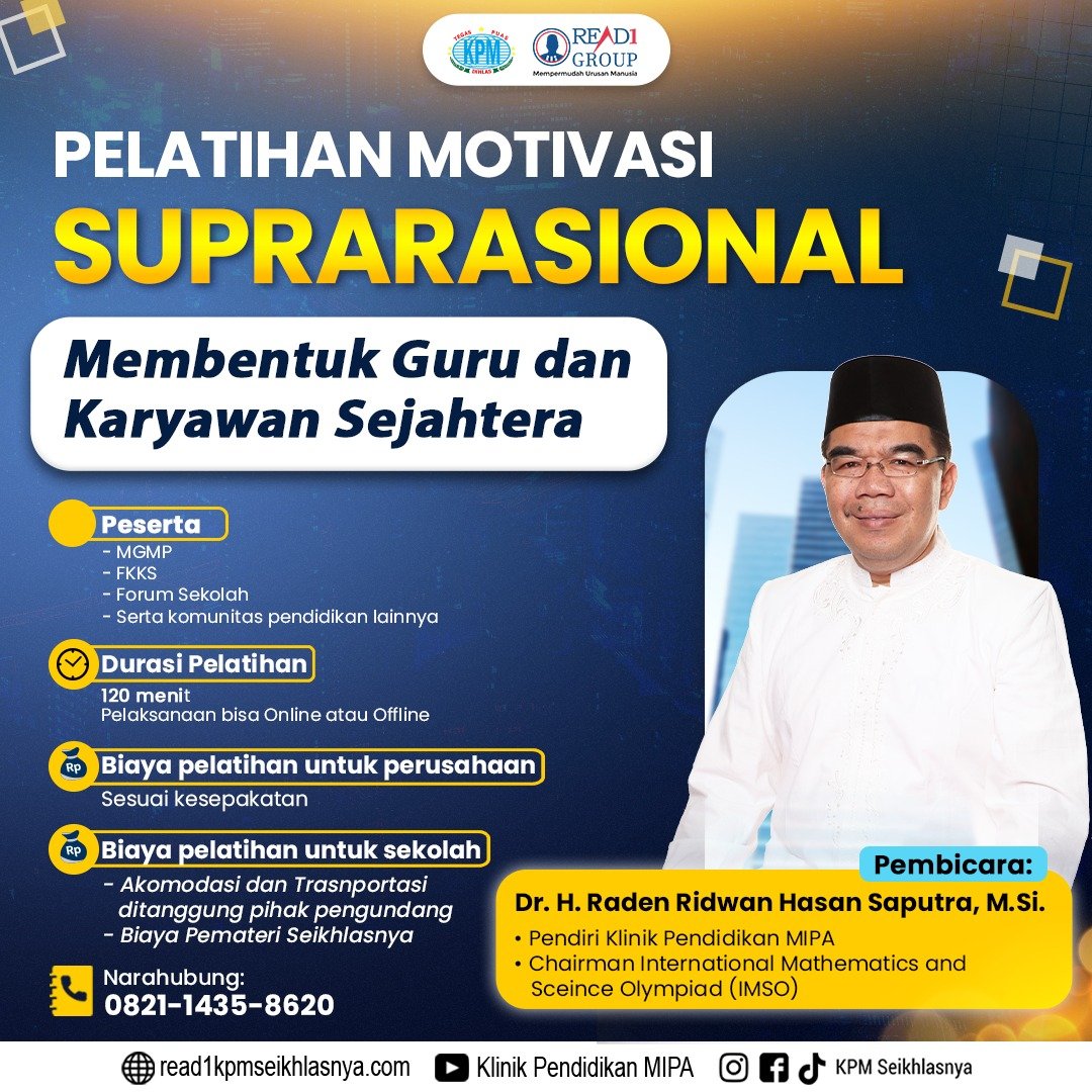 Pelatihan Motivasi Suprarasional
