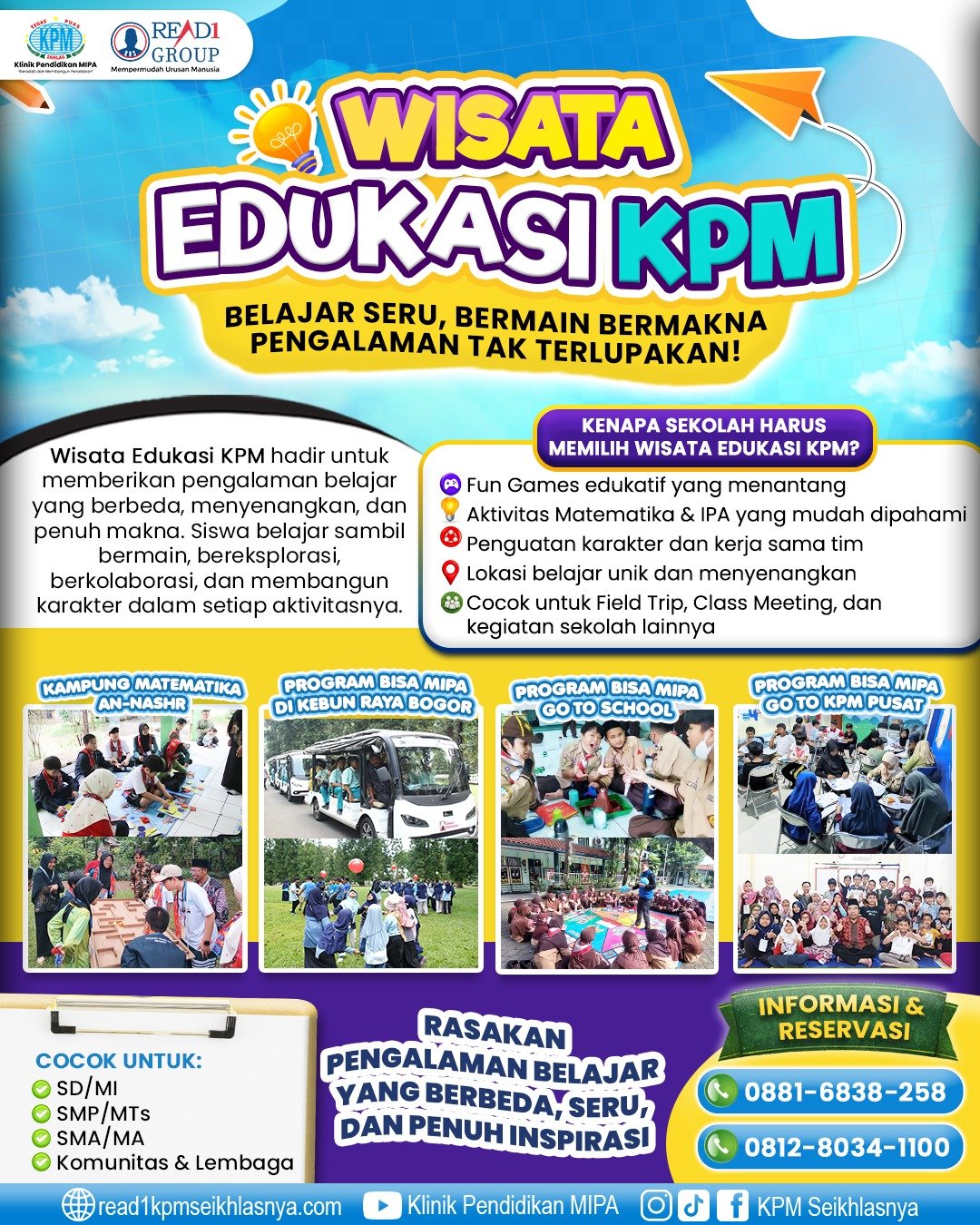 Wisata Edukasi KPM : Pengalaman Belajar yang Berbeda!