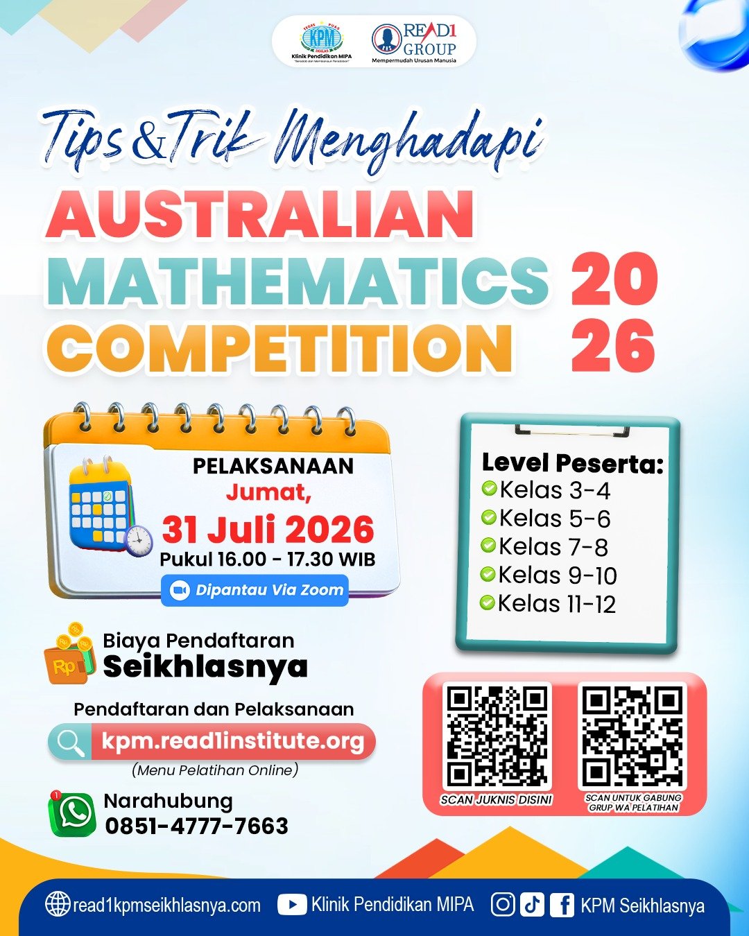 Tips & Trik Australian Mathematics Competition 2026