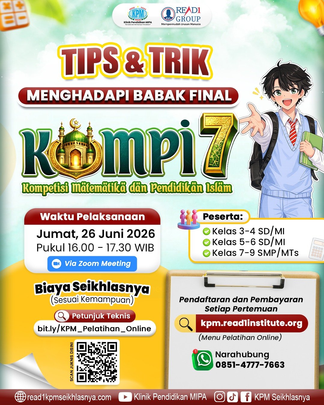 Tips & Trik KOMPI-7 : Babak Final