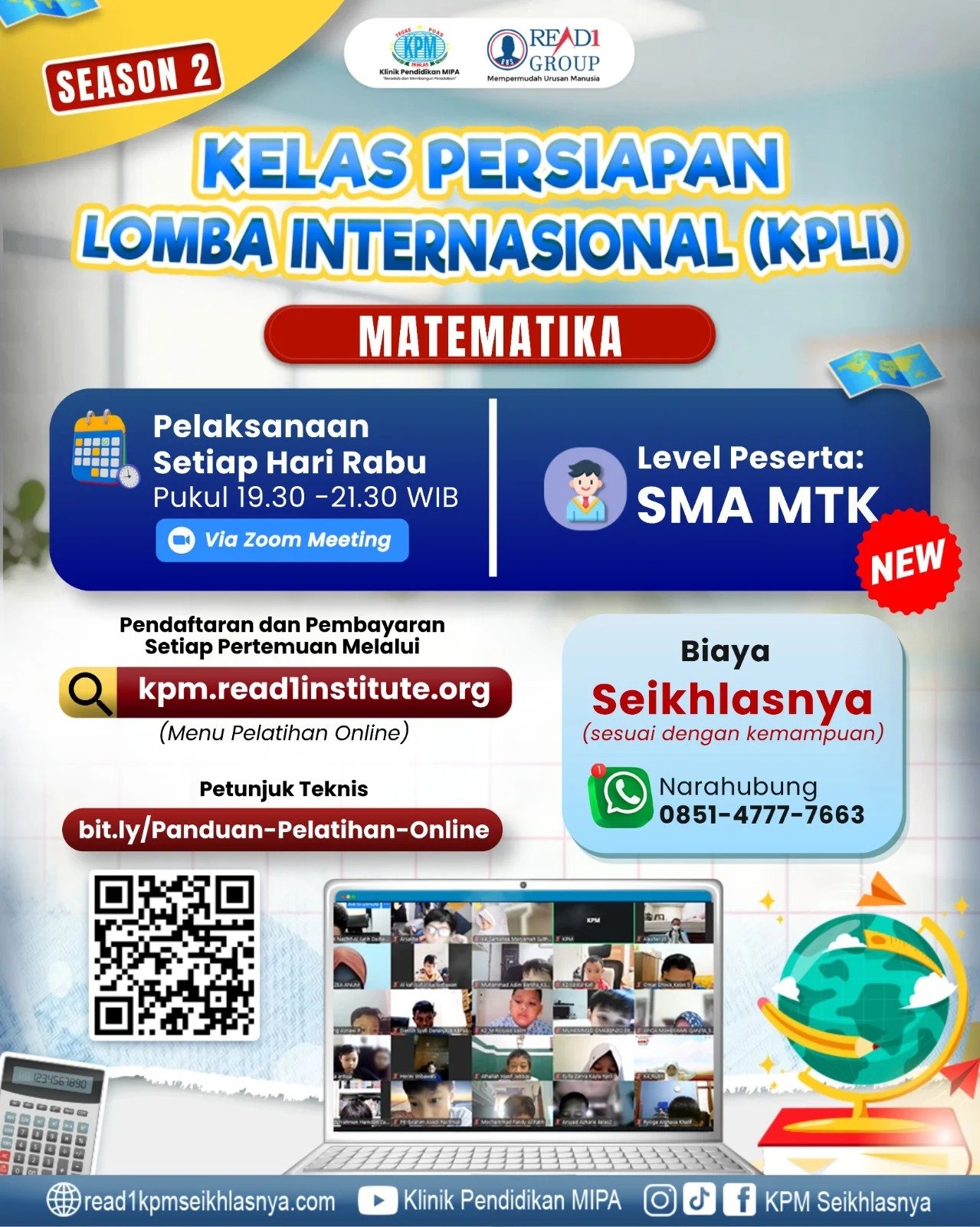 KPLI untuk SMA : Kelas Persiapan Lomba Internasional