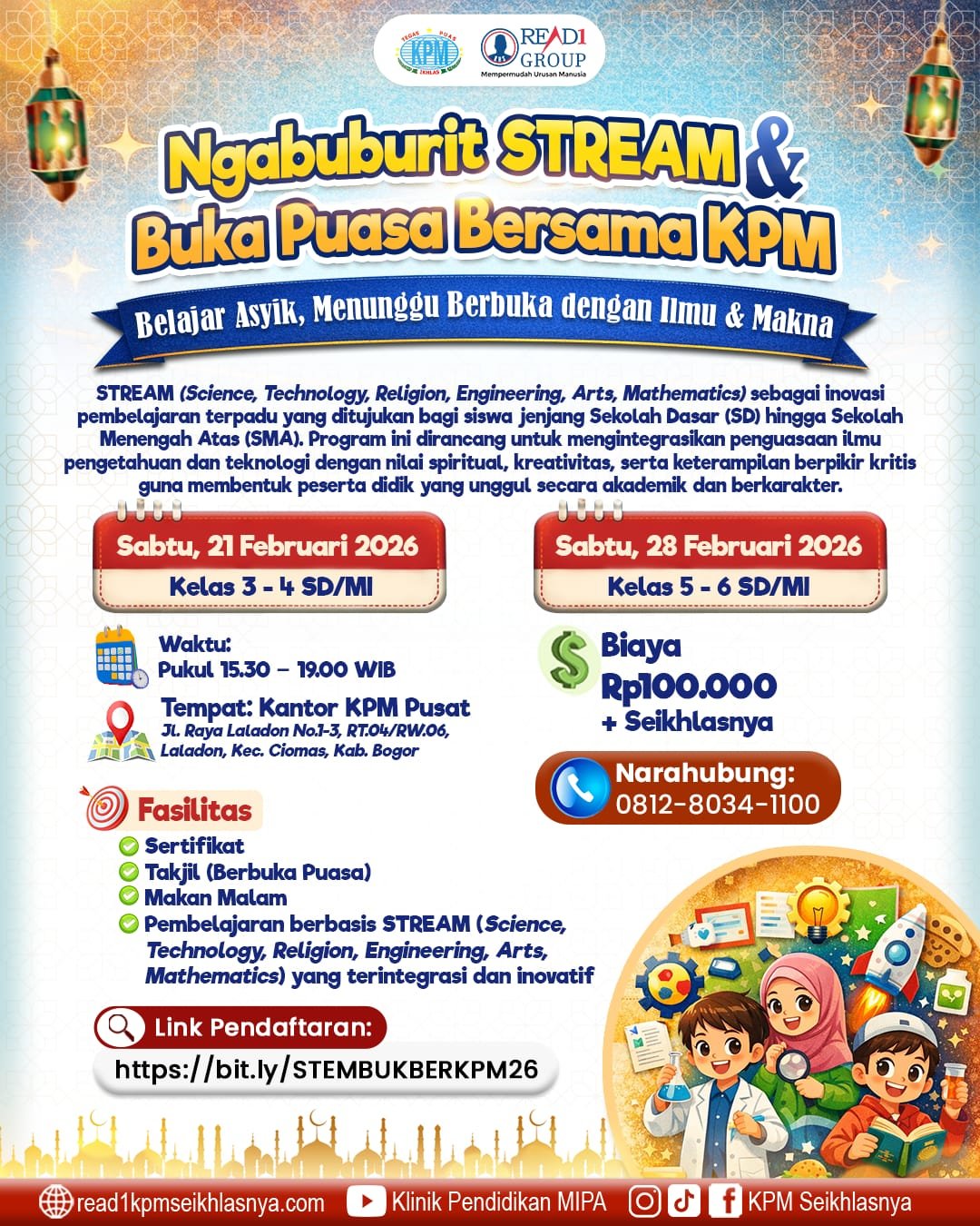 🌙✨ Ngabuburit STREAM & Buka Puasa Bersama KPM ✨🌙