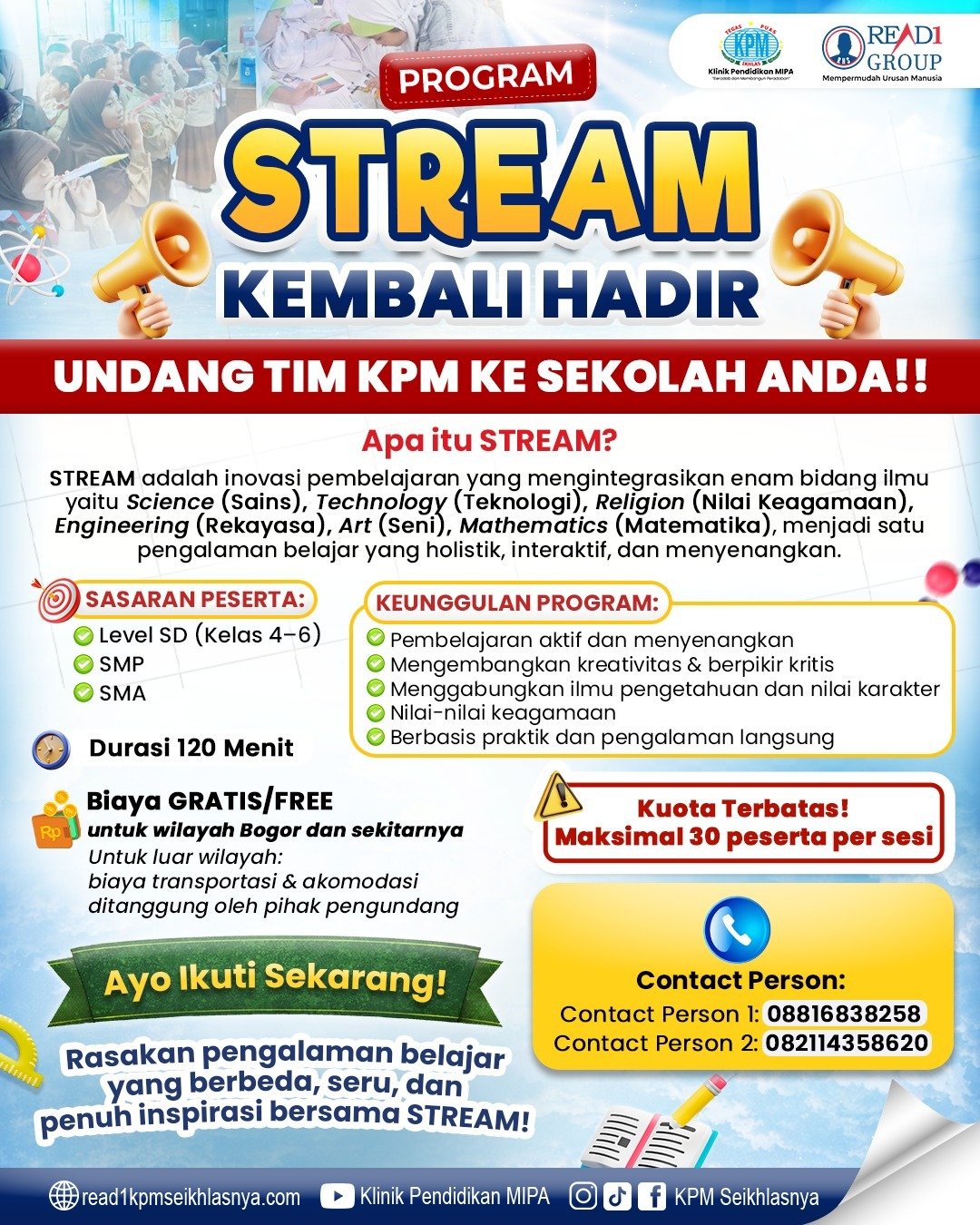  PROGRAM STREAM KEMBALI HADIR! 