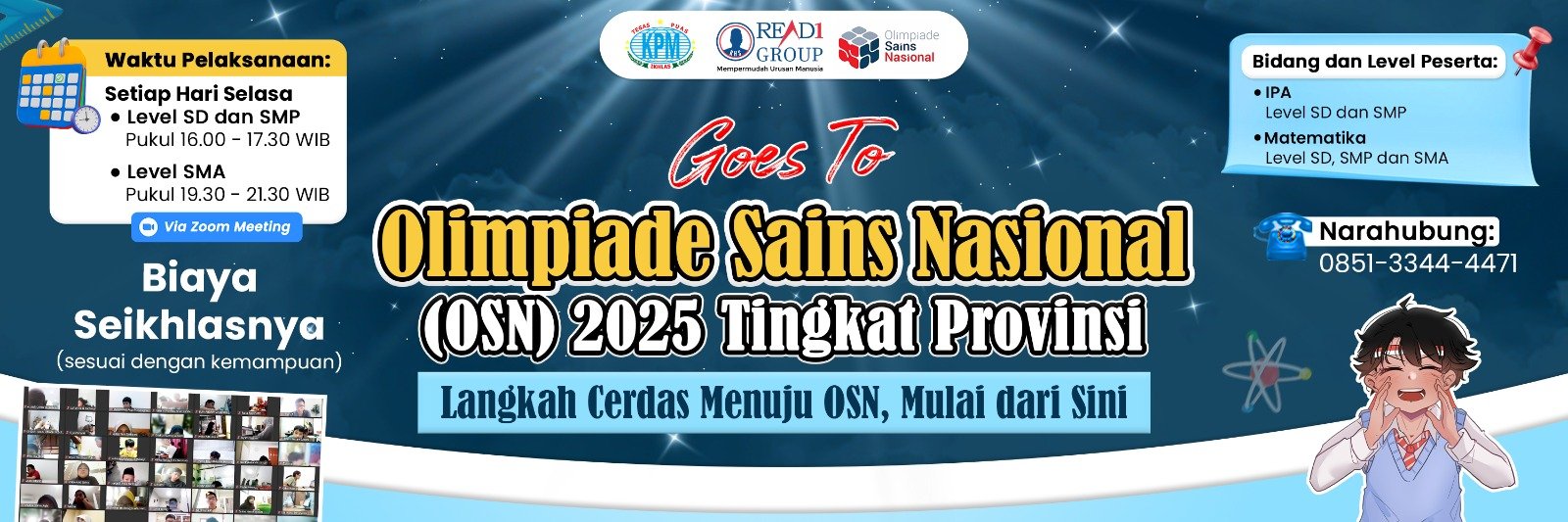 Pelatihan OSN Tingkat Provinsi