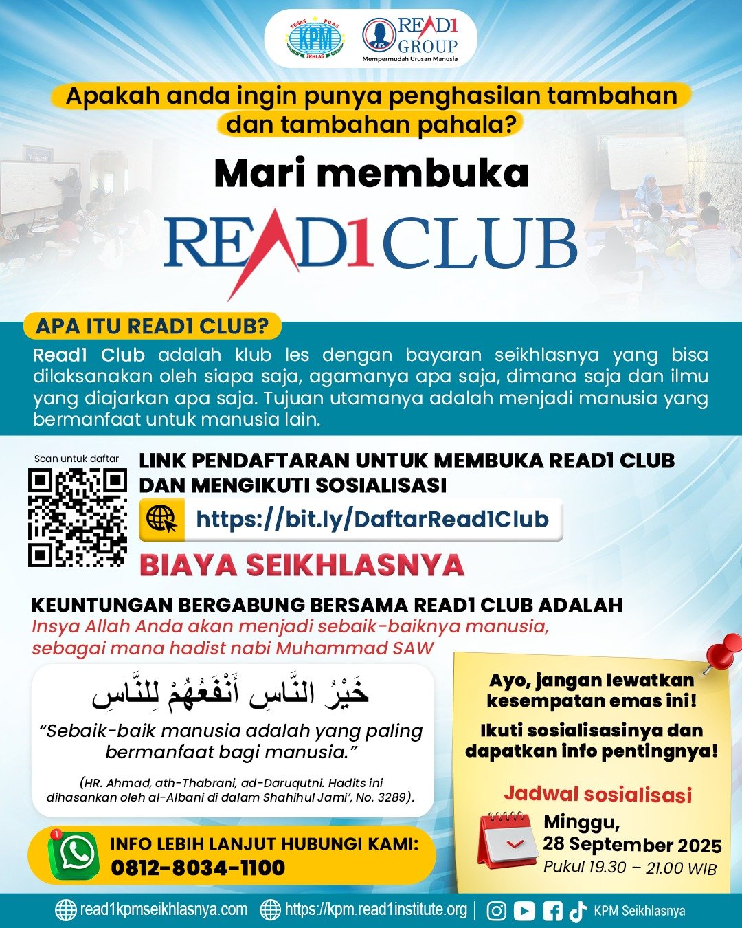 Ayo Bergabung di Read1 Club!