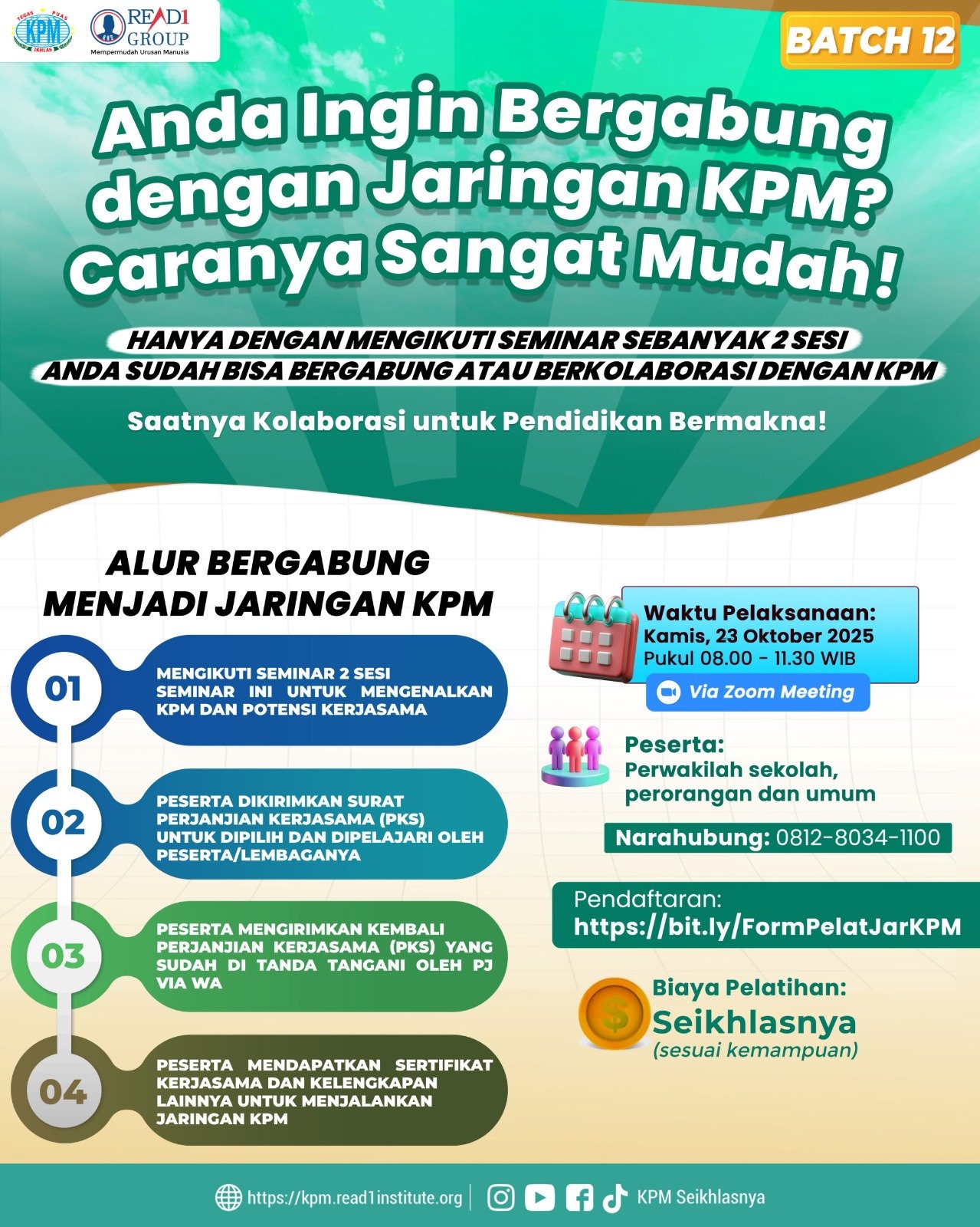 Anda Ingin Bergabung dengan Jaringan KPM?