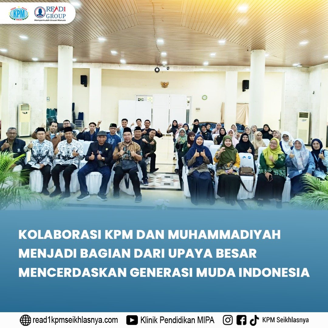 KOLABORASI KPM DAN MUHAMMADIYAH